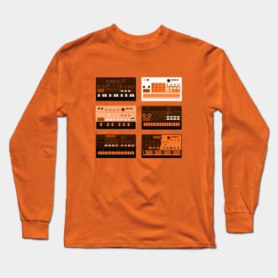 Electronic Musician Volca Synth, Drum machine, Sampler Long Sleeve T-Shirt